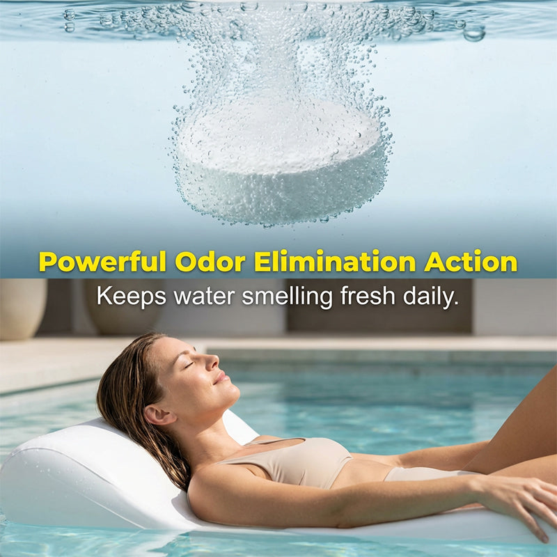 🏊‍♂️ 50% korting! Zwembadtabletten – kristalhelder water in minuten, chloorvrij en zonder gedoe!