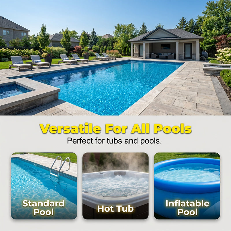 🏊‍♂️ 50% korting! Zwembadtabletten – kristalhelder water in minuten, chloorvrij en zonder gedoe!