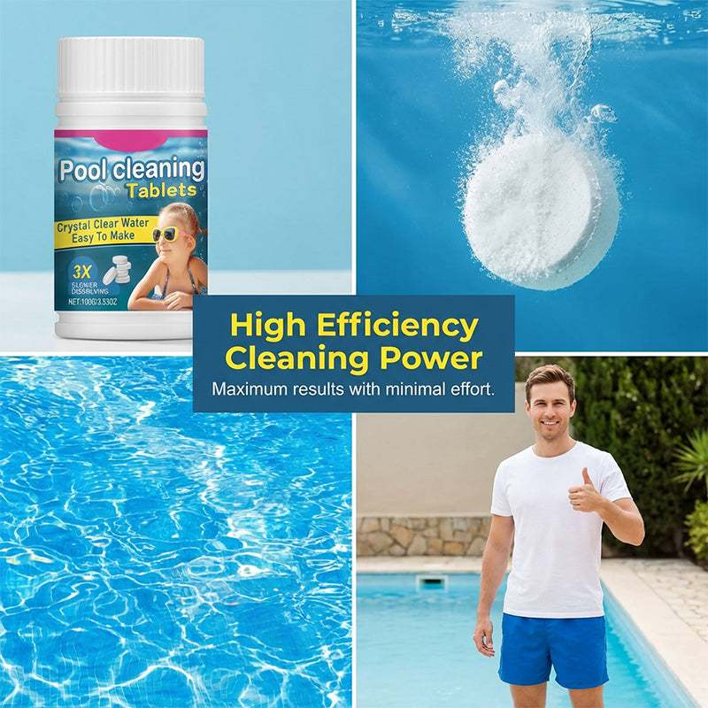 🏊‍♂️ 50% korting! Zwembadtabletten – kristalhelder water in minuten, chloorvrij en zonder gedoe!