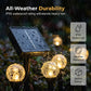 ☀️ Waterdichte solar lichtslinger met LED – laadt gratis op, verlicht paden en tuinen, regenbestendig en sfeervol.