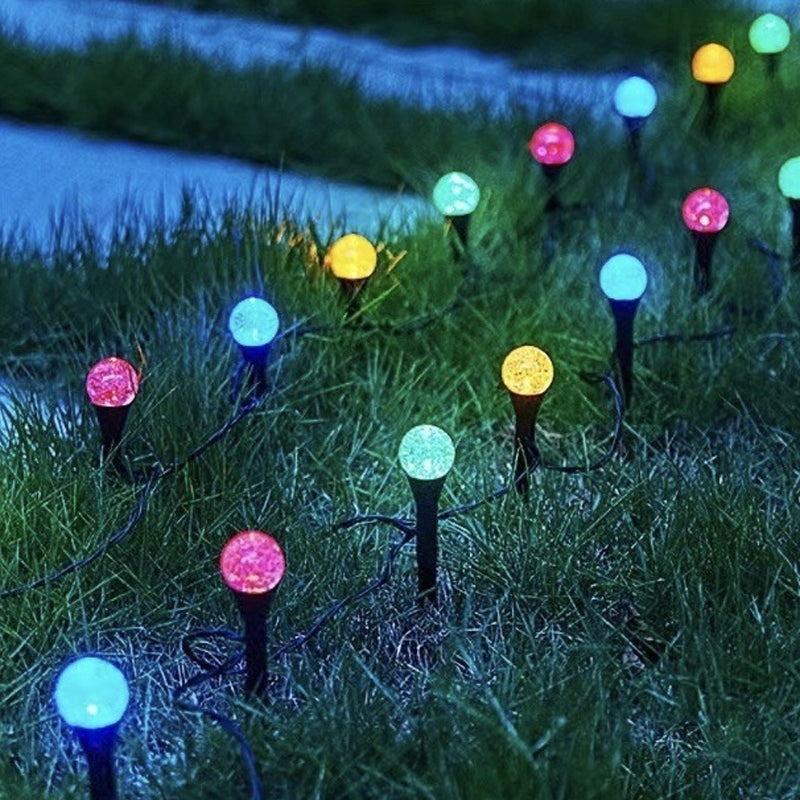 ☀️ Waterdichte solar lichtslinger met LED – laadt gratis op, verlicht paden en tuinen, regenbestendig en sfeervol.