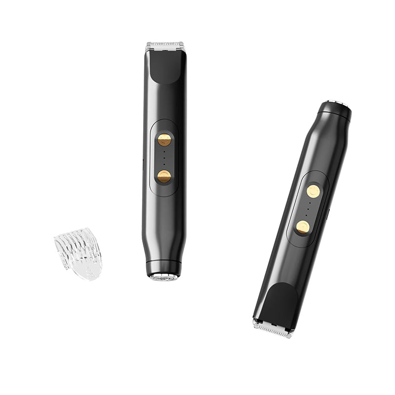✨2-in-1 Elektrisch Dames Scheerapparaat & Trimset - Pijnloos & Huidvriendelijk - USB Oplaadbaar - Voor Bikinilijn, Benen & Gezicht