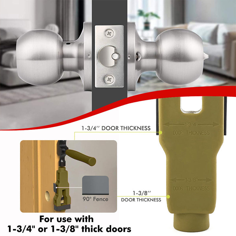 ⏳️Limited Time 50% Off！🏭🔐Direct from Wood Factory！👷‍♂️Faster and Handy Tools 🛠️ Door Latch Tool-Essential for Home Renovation 🏠✨