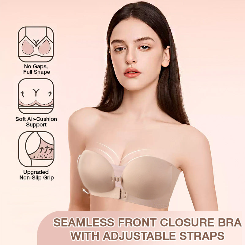✨ Comfortabele Naadloze Beha Met Sluiting Aan De Voorkant – Makkelijk Aan Te Trekken & Perfecte Pasvorm