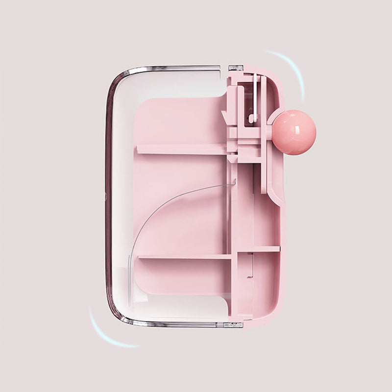 Automatische pop-up dispenser voor tandzijde