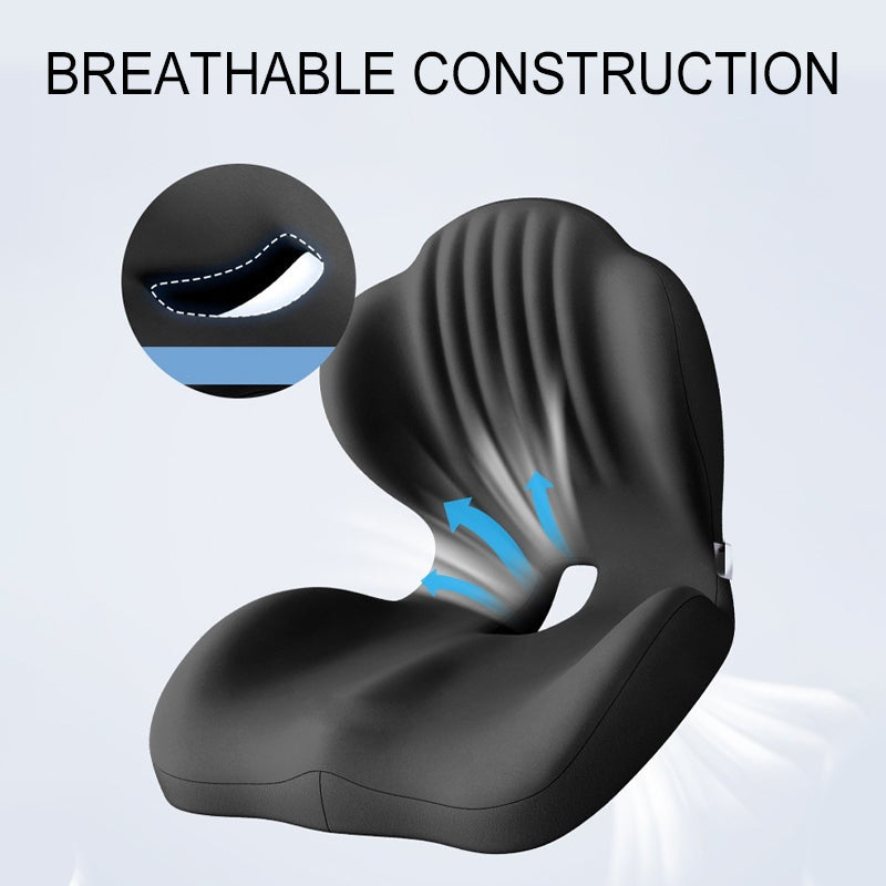 🪑 50% korting! Ergonomisch zitzittingkussen – memoryschuim, ademende luchtopening & rugondersteuning. Verbetert houding & verlicht rugklachten – voor thuis, kantoor & auto! ✨💺