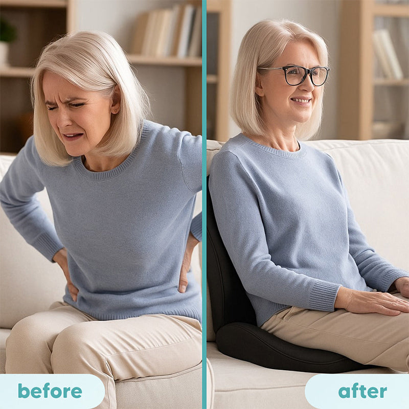 🪑 50% korting! Ergonomisch zitzittingkussen – memoryschuim, ademende luchtopening & rugondersteuning. Verbetert houding & verlicht rugklachten – voor thuis, kantoor & auto! ✨💺