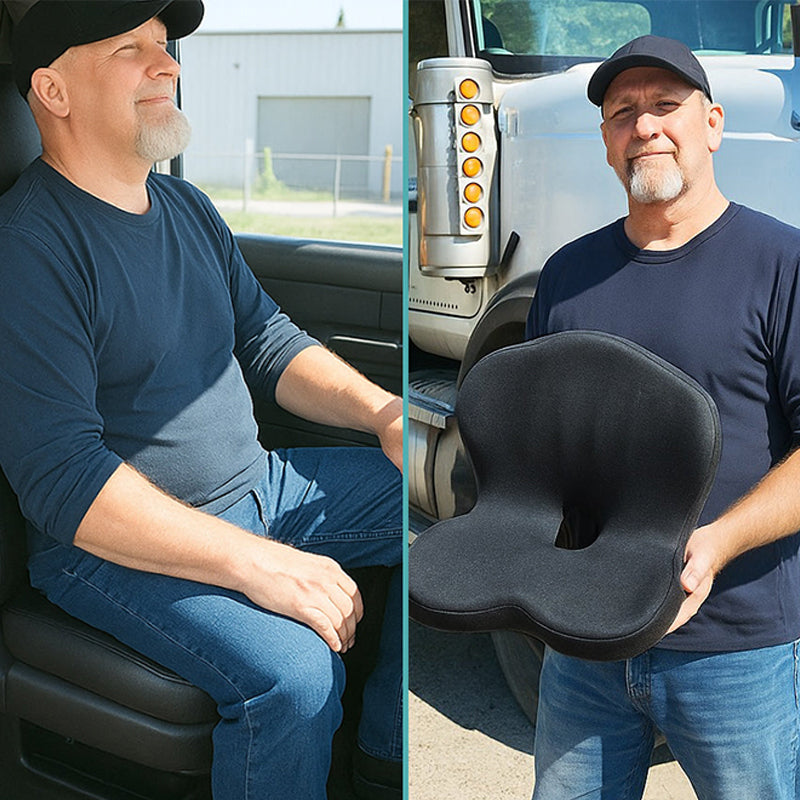 🪑 50% korting! Ergonomisch zitzittingkussen – memoryschuim, ademende luchtopening & rugondersteuning. Verbetert houding & verlicht rugklachten – voor thuis, kantoor & auto! ✨💺