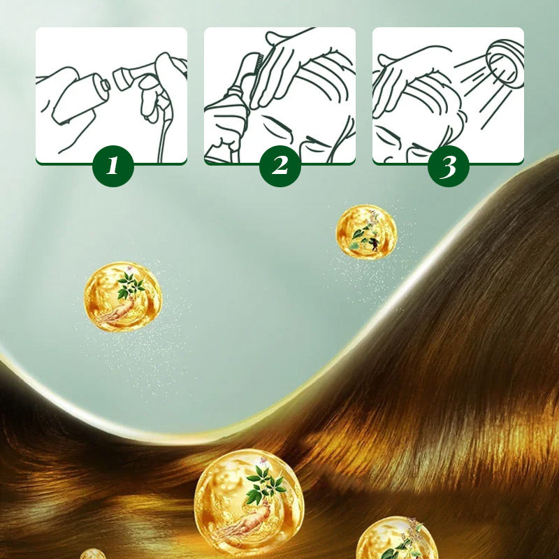 Haarkleurmiddel op basis van plantaardige kammen