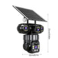 📢📢50% KORTING!!!⏰6K 9MP wifi-beveiligingscamera voor buiten | 10x zoom, 3 lenzen, 360° PTZ | IP66 waterdicht, kleurennachtzicht, tweeweg audio, bewegingsdetectie