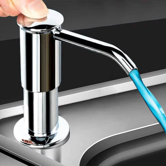 ☀️ Summer Deal! Inbouwzeepdispenser – roestvrij, lekvrij en ruimtebesparend voor een opgeruimde keuken.