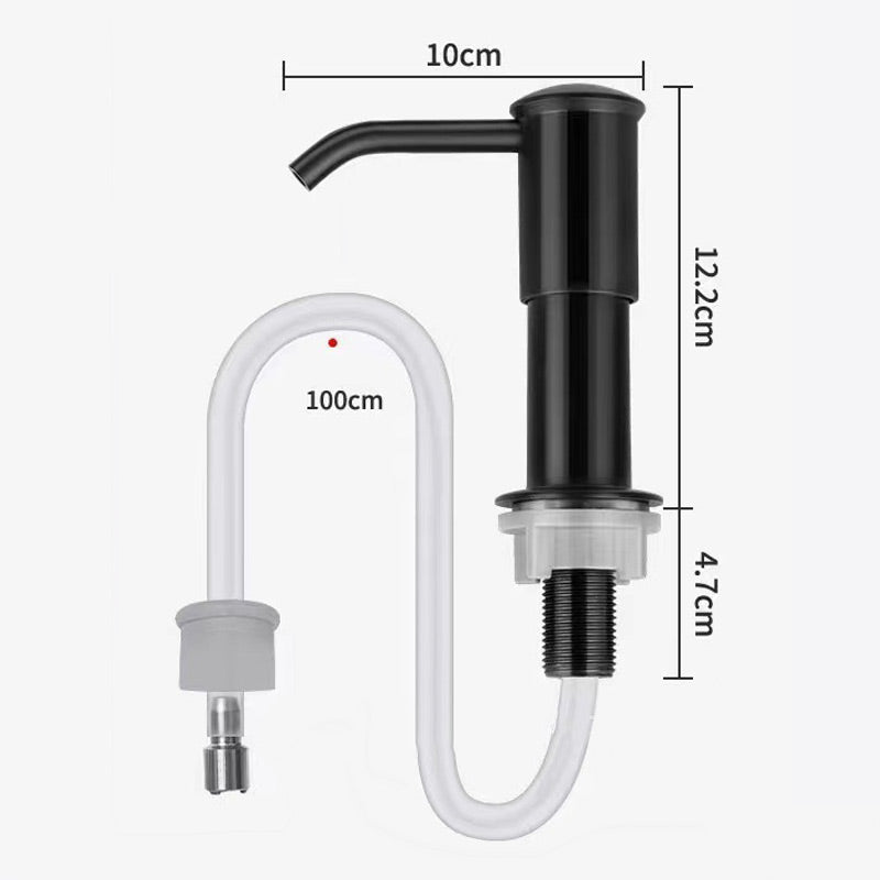 ☀️ Summer Deal! Inbouwzeepdispenser – roestvrij, lekvrij en ruimtebesparend voor een opgeruimde keuken.