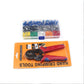 Geïsoleerde Kabelschoenen Set 200-800st | Met Krimptang | Hoogzuiver Koper | Kleurgecodeerd