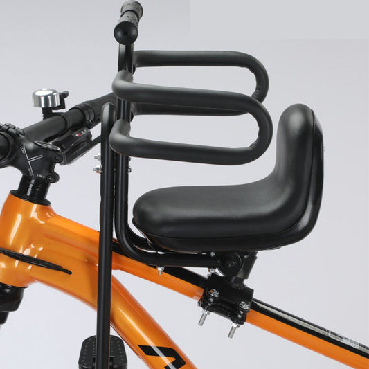 🚲 50% korting! Voorwiel kinderzitje – veilig, comfortabel en interactief. Jouw kind voorop!