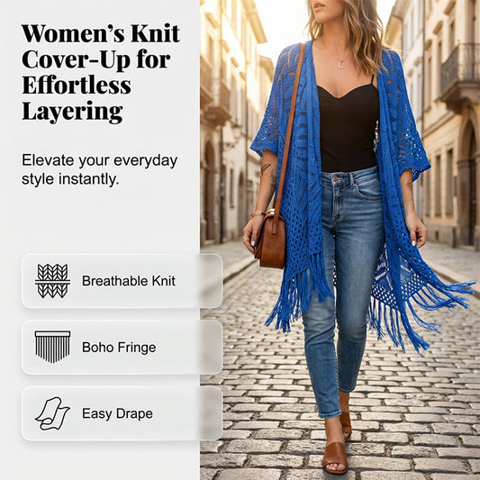 ⏰🌿 Flash Sale! 50% korting – gebreide cover-up, 💗 zacht & stijlvol, 📦 beperkte voorraad – snel bestellen!