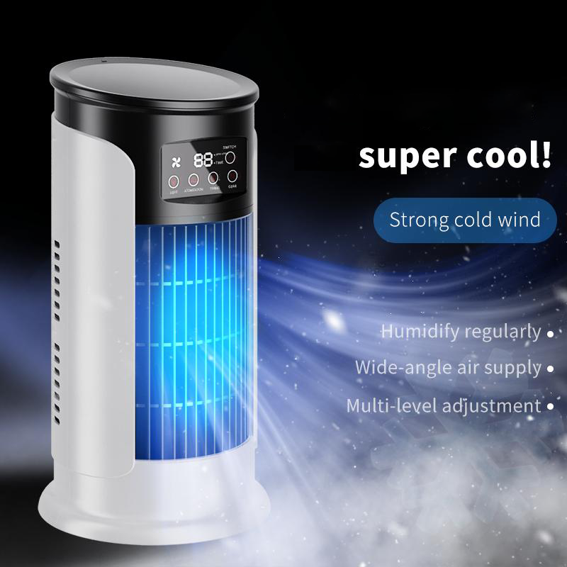 💨Onmisbaar in de zomer❄️ Draagbare 3-in-1 USB Luchtkoeler | Directe Verkoeling & Fluisterstil