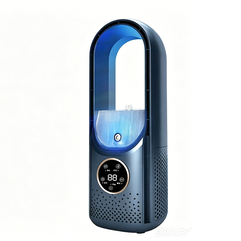 💨Onmisbaar in de zomer❄️ Draagbare 3-in-1 USB Luchtkoeler | Directe Verkoeling & Fluisterstil
