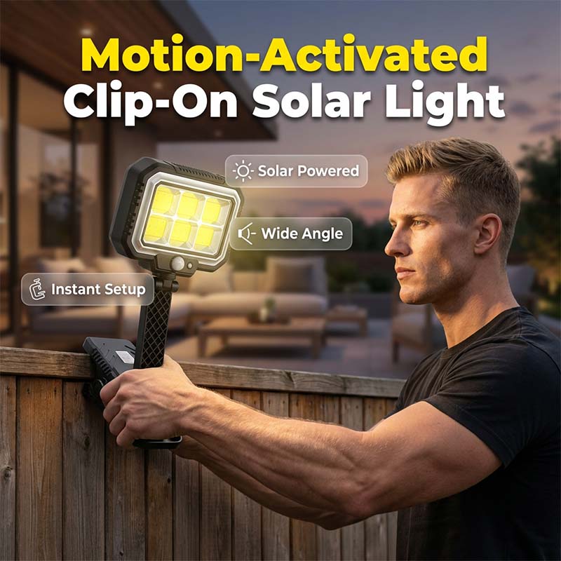 ✨💡 Geen elektricien, geen stroomrekening! Solar buitenlamp – klik 'm vast en je tuin schittert gratis!