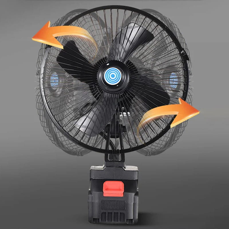 Oplaadbare Draadloze Camping Ventilator - Draagbaar voor Buiten & Tent