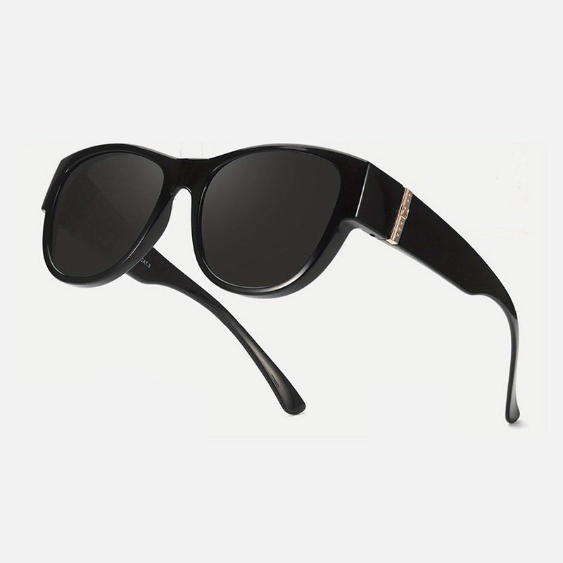 🕶️👓 Brildragers opgelet: deze oversized zonnebril schuift over je eigen bril en je ziet eruit als een filmster – geen dure clip-on, geen geknipper met lenzen!