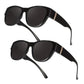 🕶️👓 Brildragers opgelet: deze oversized zonnebril schuift over je eigen bril en je ziet eruit als een filmster – geen dure clip-on, geen geknipper met lenzen!