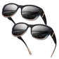 🕶️👓 Brildragers opgelet: deze oversized zonnebril schuift over je eigen bril en je ziet eruit als een filmster – geen dure clip-on, geen geknipper met lenzen!