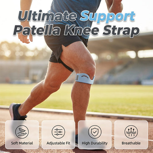 🔥50K+ VERKOCHT -50%🦵Silicone kniebandage 8mm V-kussen schokdempend universele maat