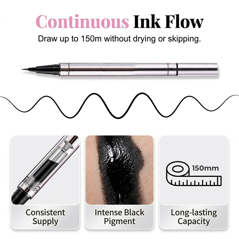🏆UITVERKOOP LAATSTE DAG: 🎁✨Eyeliner-correctorpen met twee uiteinden