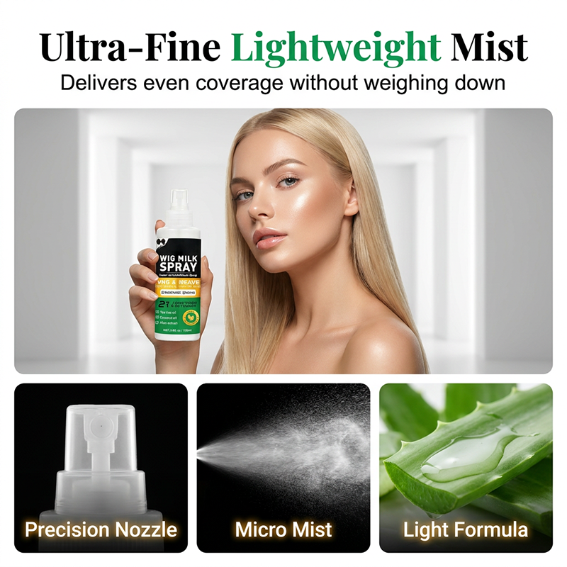 ✨Pruiken Melkspray 50ml | Met Tea Tree & Aloë✨