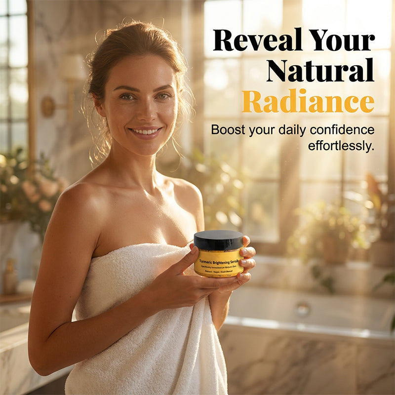 ✨🧡 50% KORTING! Kurkuma Bodyscrub – Zijdezachte Huid & Een Stralende Glow 🌿