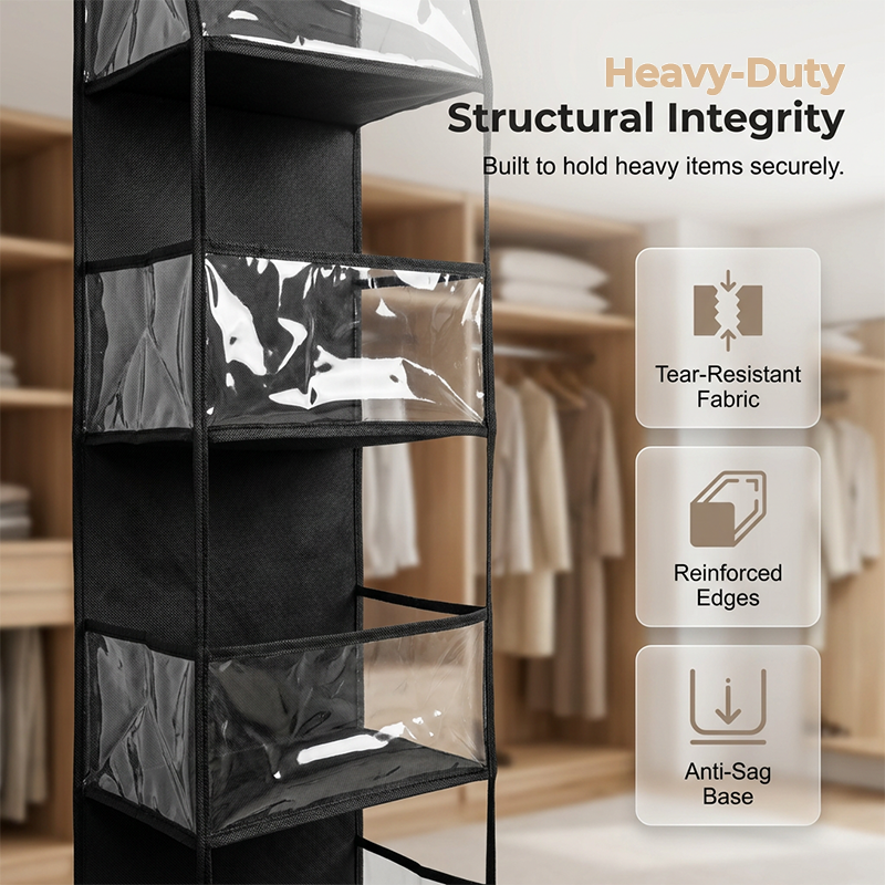 🚪 50% korting op over-deur organizer – hangt aan elke deur, creëert extra opbergruimte voor schoenen, accessoires en meer.
