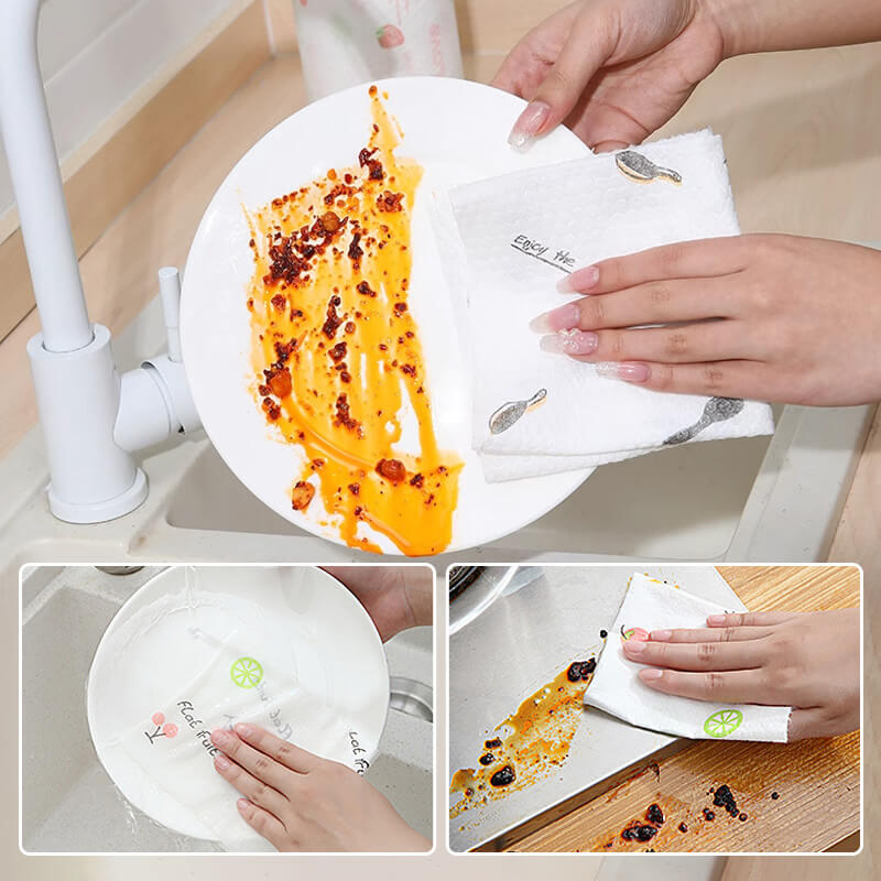 🎁 KOOP 2, KRIJG 1 GRATIS! 🧼 Herbruikbare Schoonmaakdoekjes – Sterk, Absorberend & Keer Op Keer Te Gebruiken ✨