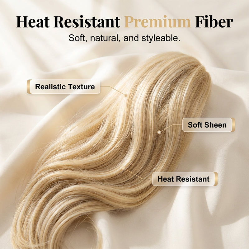 🔥🎁Nieuw binnen: 50% KORTING🌸💖Pruik met hoge paardenstaart en meerdere lagen