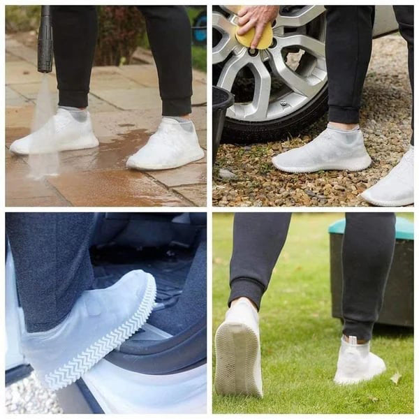 🌧️ Herbruikbare Regen Schoenovertrekken｜👟 Droge en Schone Schoenen bij Slecht Weer