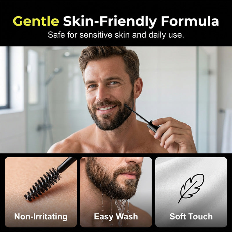 🧔 50% korting! Baard- en wenkbrauwverf – dekt grijs haar direct, verdikt de baard & natuurlijk zwart pigment. 12 ml – compact voor snelle touch-ups! ✨💪