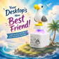⏰🎁Mine Little Bird: elektronisch sleutelhanger met licht en spraakactivering: creatieve sleutelhanger in de vorm van een eend die afspeelt als je erin knijpt