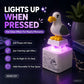 ⏰🎁Mine Little Bird: elektronisch sleutelhanger met licht en spraakactivering: creatieve sleutelhanger in de vorm van een eend die afspeelt als je erin knijpt