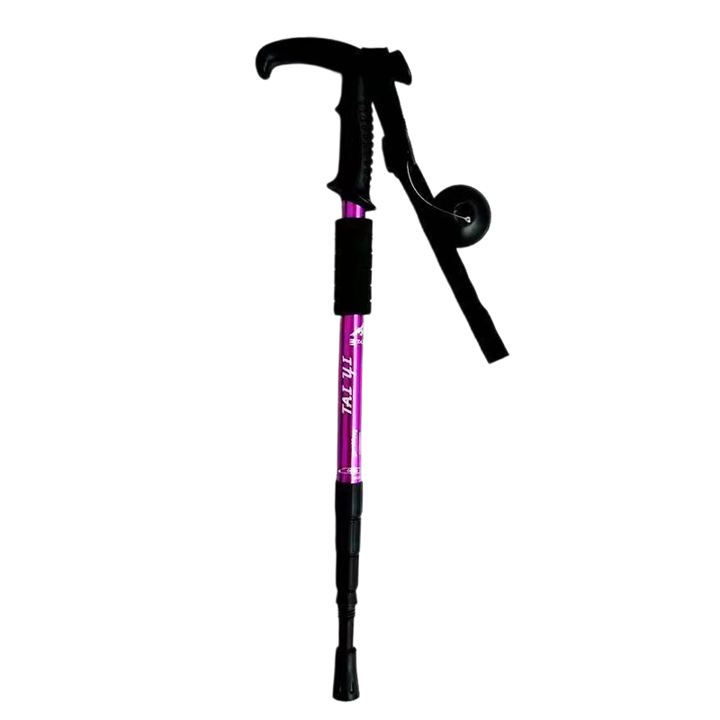💥Tijdelijke Korting! 💥🏔️🦯Telescopische Trekking Stok met Ergonomische Handgreep | Compact & Lichtgewicht💪