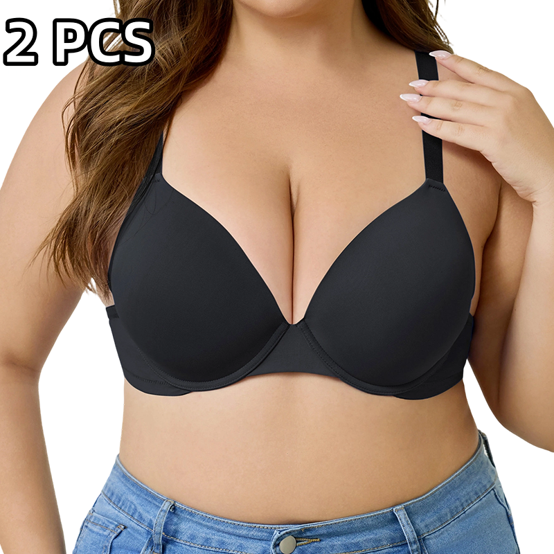 🏆 Smooth & supportive plus size bh – naadloos, zacht en comfortabel, ideaal voor dagelijks gebruik en alle outfits.