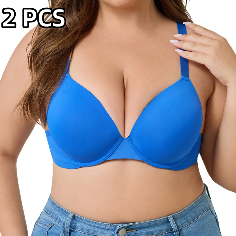 🏆 Smooth & supportive plus size bh – naadloos, zacht en comfortabel, ideaal voor dagelijks gebruik en alle outfits.