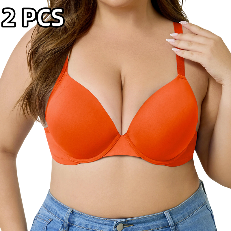 🏆 Smooth & supportive plus size bh – naadloos, zacht en comfortabel, ideaal voor dagelijks gebruik en alle outfits.