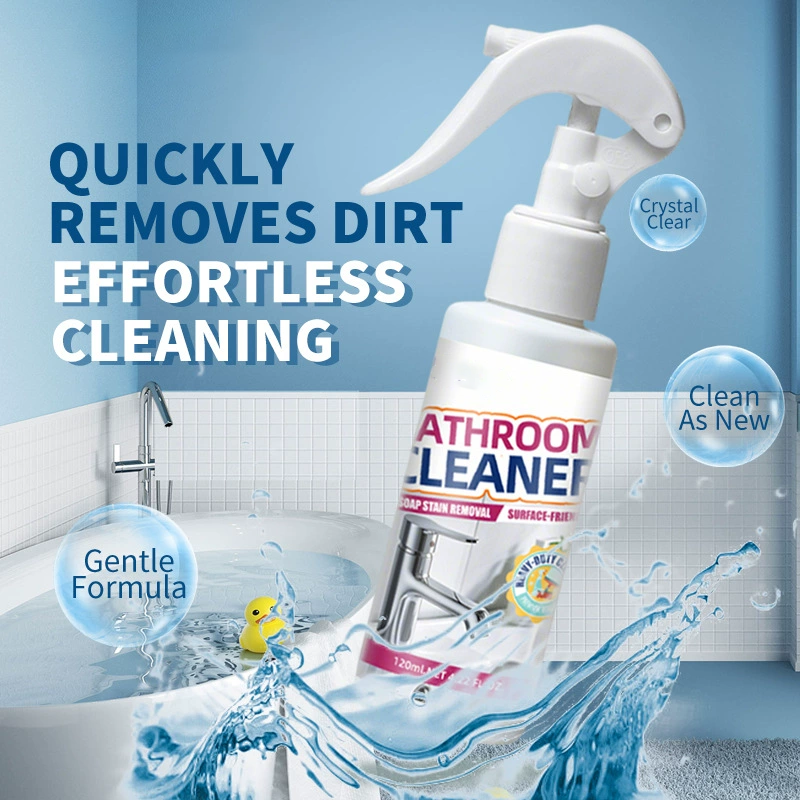 🚿 50% korting! Krachtige badkamerreiniger – verwijdert kalk, zeepresten & hardwatervlekken. Spray, wacht & veeg – geen hard schrobben nodig! ✨🧴