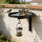 📢📢50% OFF !!!⏰Wall-Mounted Metal Bird Bath – Antique Bronze Finish 🐦🛁🧱🏡