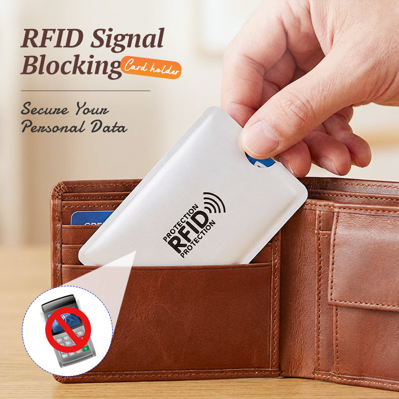 🔥50K+ VERKOCHT | 50% KORTING🔒RFID Blokkerende Kaarthoesjes, Bescherm Tegen Kaartdiefstal💳