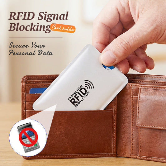 🔥50K+ VERKOCHT | 50% KORTING🔒RFID Blokkerende Kaarthoesjes, Bescherm Tegen Kaartdiefstal💳