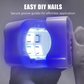 Draagbare en oplaadbare LED-nagellam