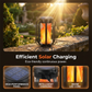 🏮✨ 50% KORTING! Warm, flikkerend vlammenspel op zonne-energie. Waterdicht, automatisch aan in het donker, en perfect voor pad, terras of camping – hang op of zet neer, altijd sfeer.