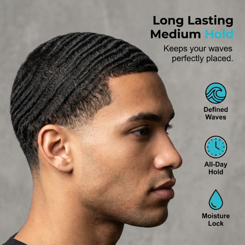 💈 50% korting! 360 wave pomade – waterbasis, medium hold & hoogglans. Hydrateert haarwortels & eenvoudig uit te wassen. 150 ml – voor elk niveau! ✨🌊