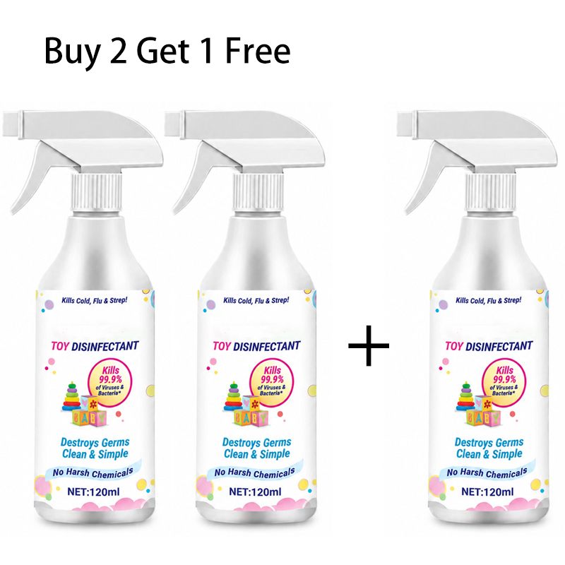 Speelgoed Reinigingsspray met Spons