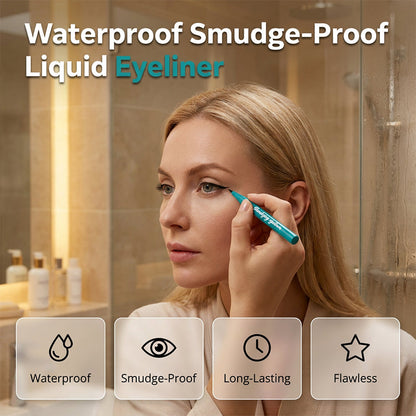 Sneldrogende, waterbestendige eyelinerpen